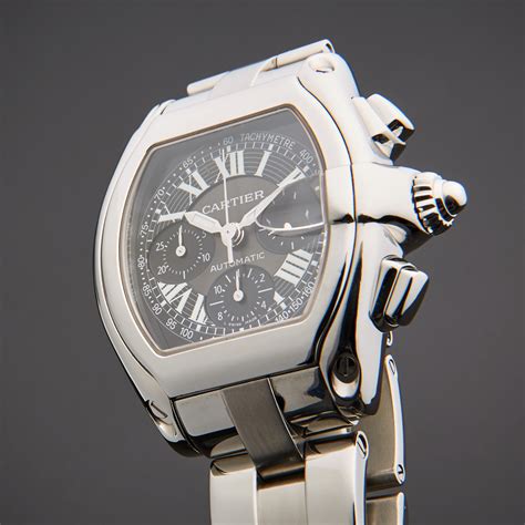 cartier women's roadster watch|cartier roadster chronograph watch.